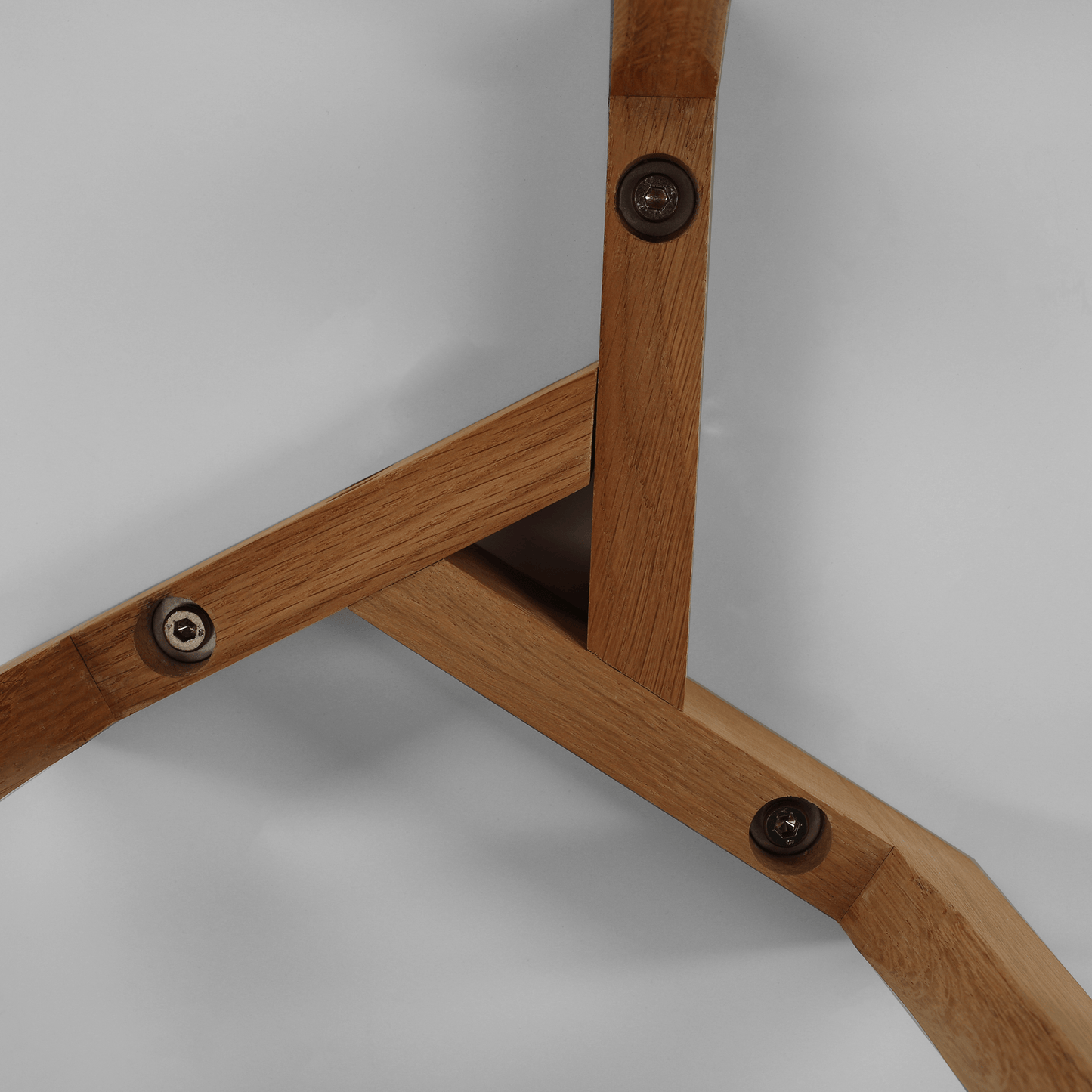 Set 2 măsuţe pt. cafea, alb/fag, MALTO NEW