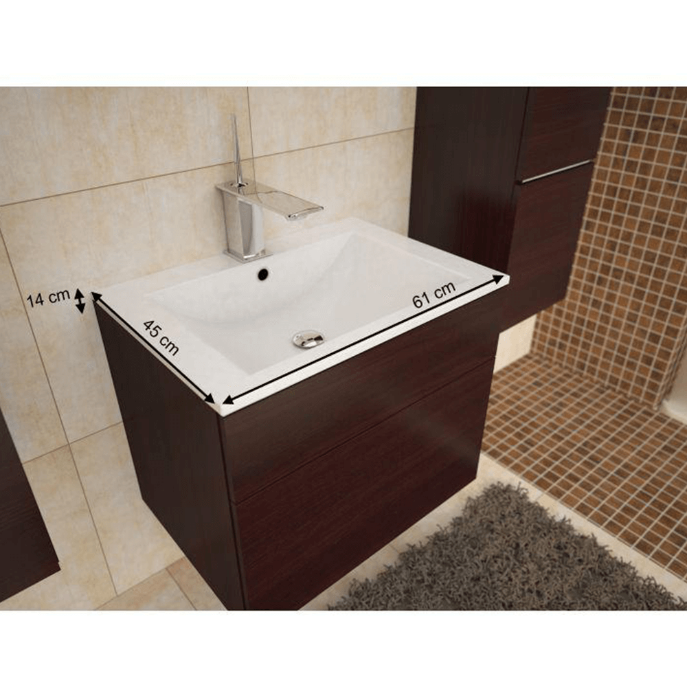 Chiuvetă dolomit, albă, UM ECCE 610, MASON