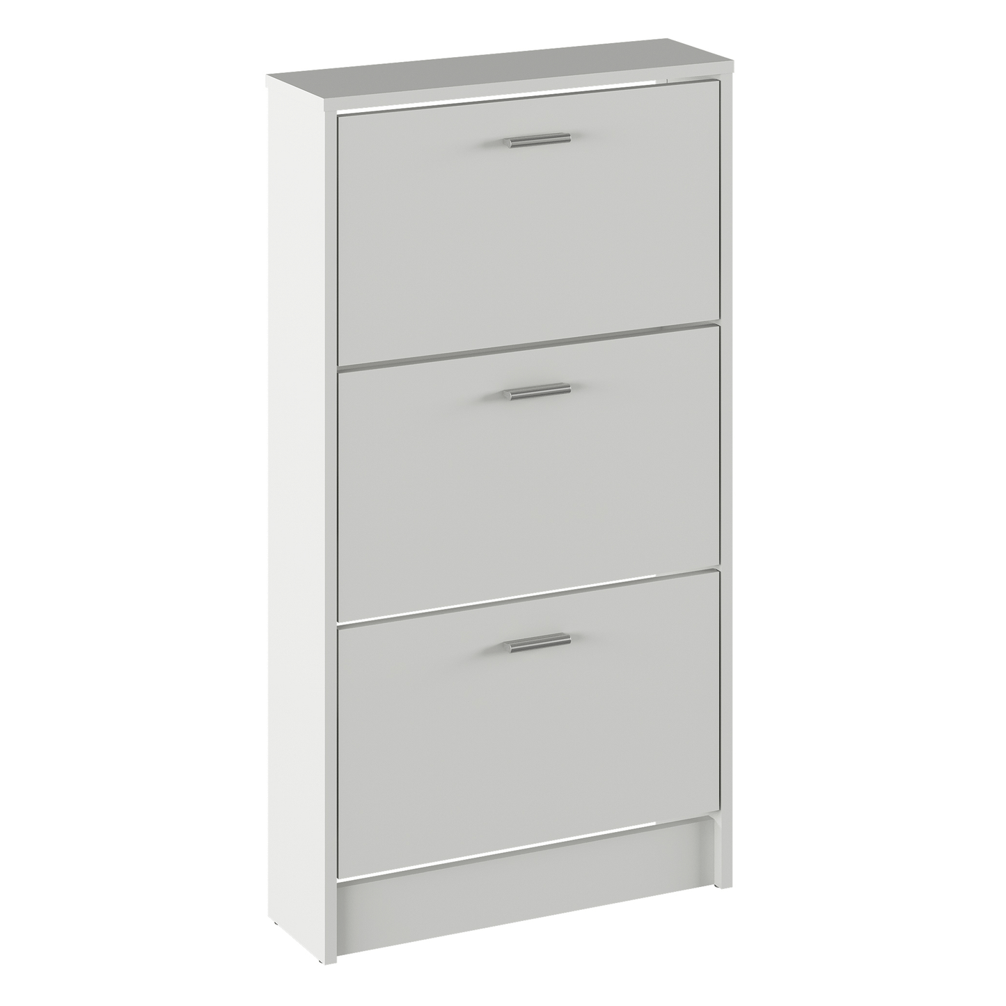 Dulap pantofi, 3 rafturi, alb, MOBI 13