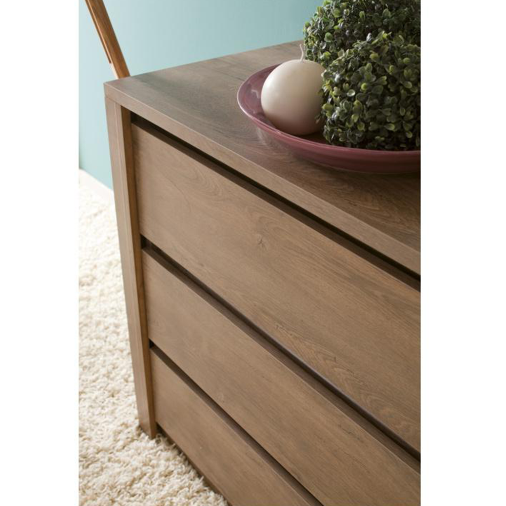 Comodă, stejar lefkas închis, MONTANA K3S