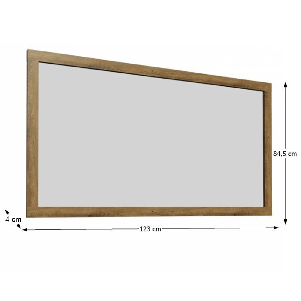 Oglindă, stejar lefkas închis, MONTANA LS 3707