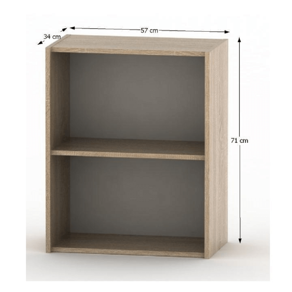 Dulăpior cu rafturi, stejar sonoma, TEMPO ASISTENT NEW 010