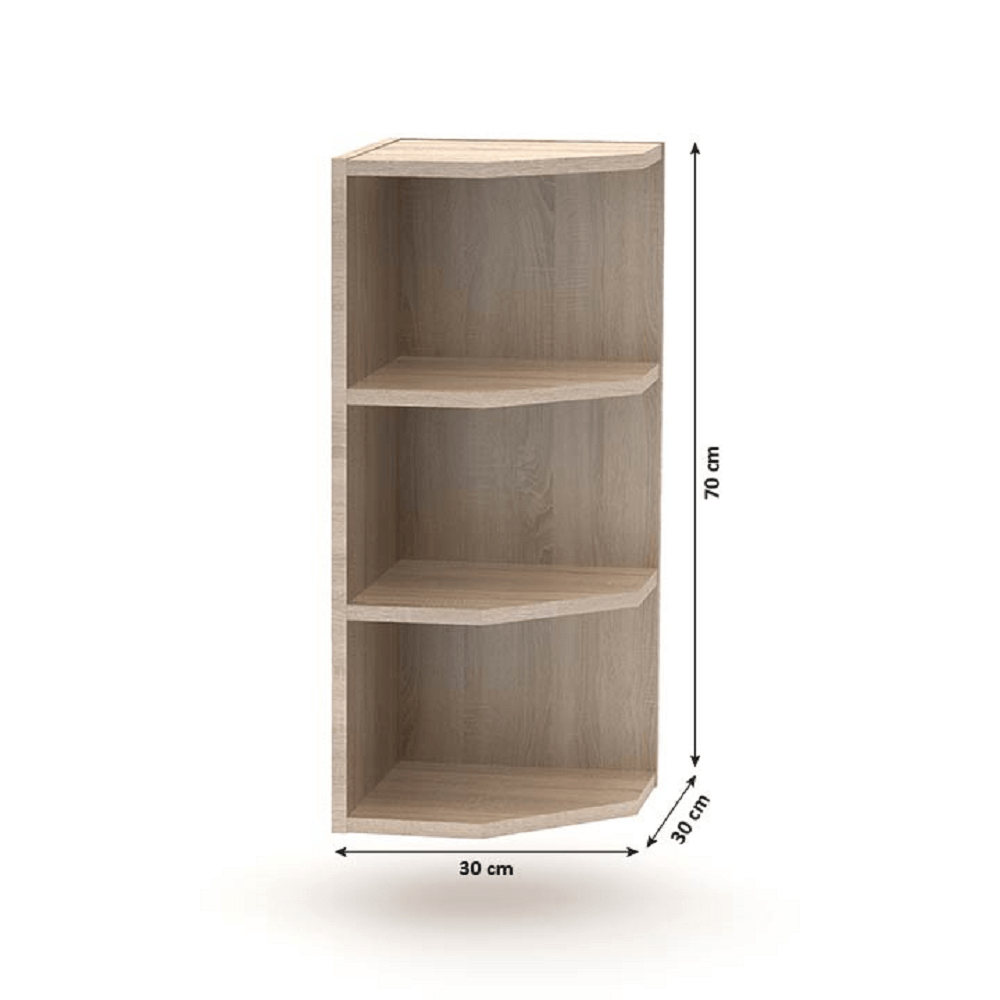 DULAP SUPERIOR, stejar SONOMA, NOVA PLUS NOPL-003-OH