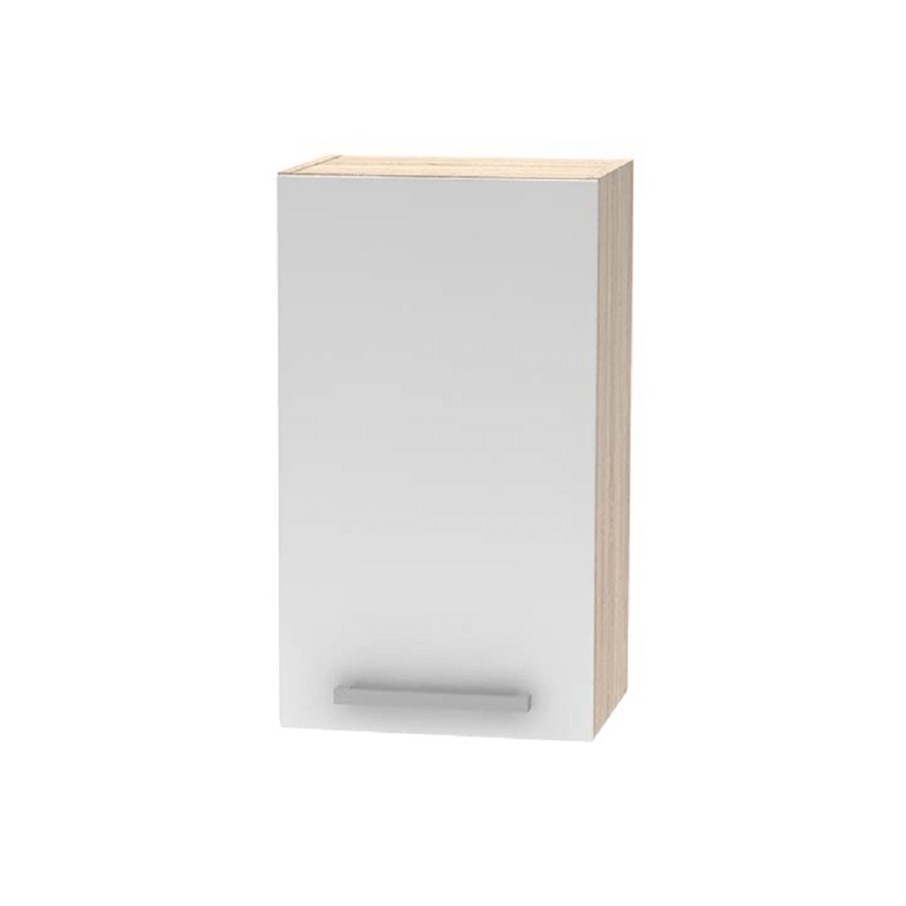 Cabinet superior, alb/stejar sonoma, NOVA PLUS NOPL-005-OH