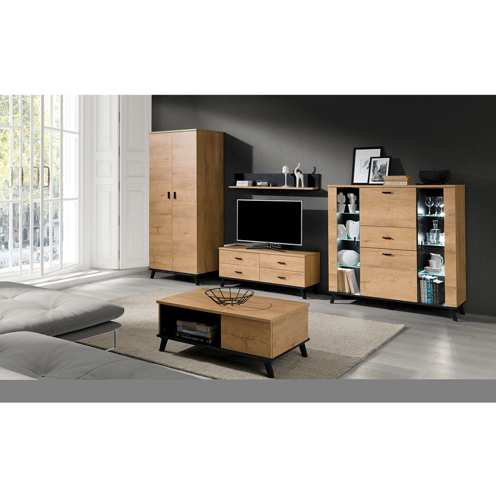 Scrin, stejar lefkas/negru, SIRAN TYP 3