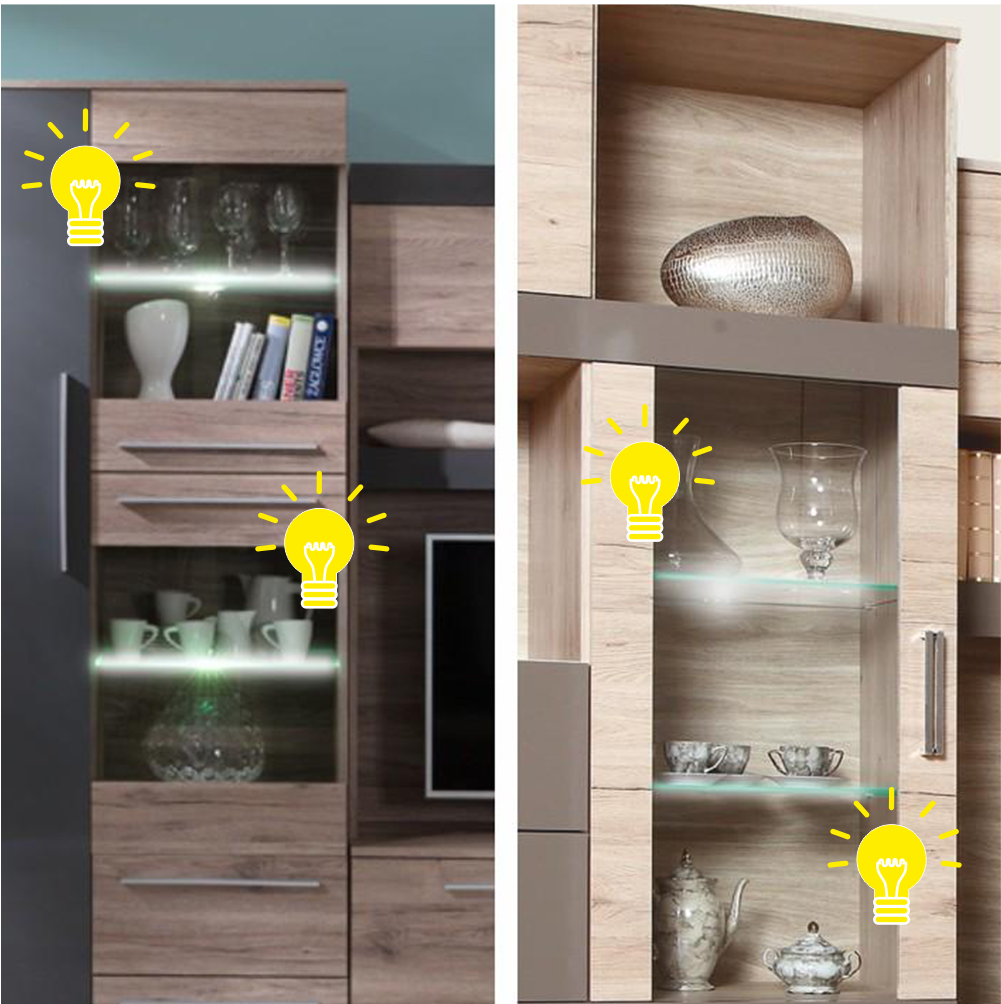 Baghetă luminoasă LED, ASSOR, LATREY, KORINA, MELEK