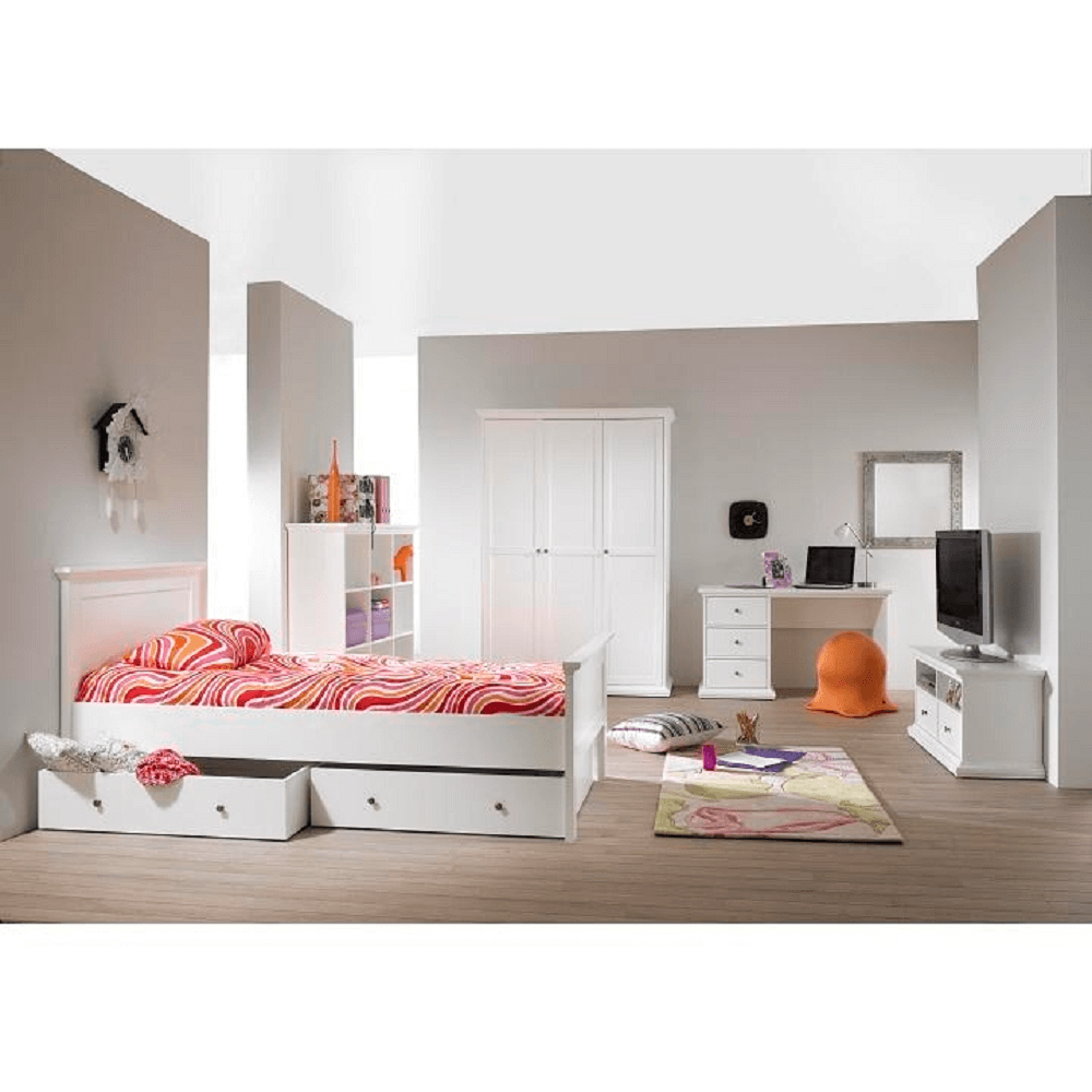 Pat, alb, 180x200, PARIS 76703