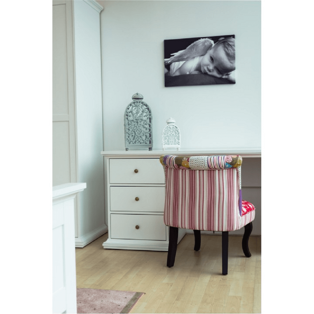 Masă PC, albă, PARIS 77821