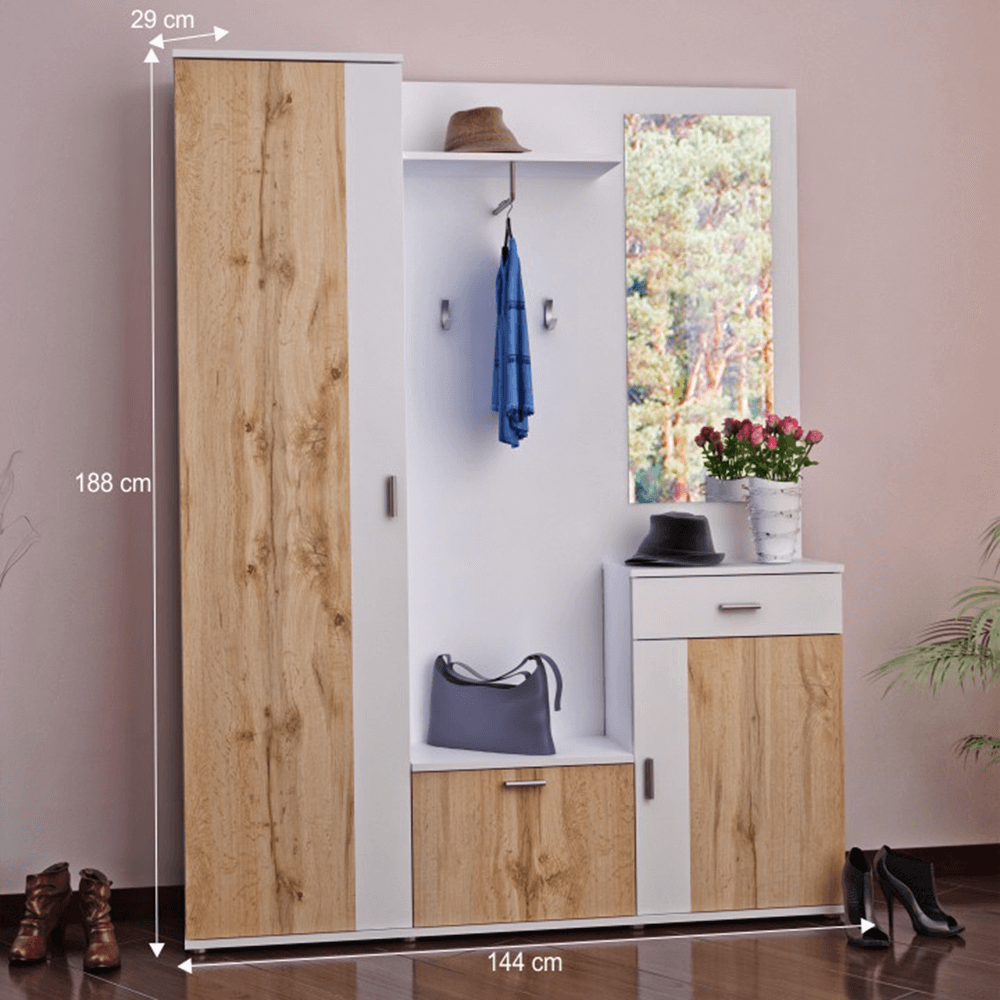 Hol, alb/stejar wotan, AMALIA