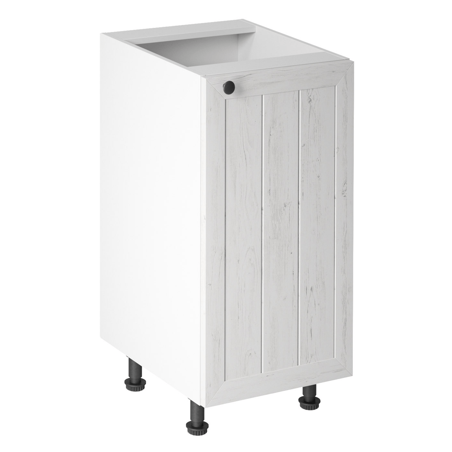 Dulăpior inferior D40, dreapta, alb/pin Andersen, PROVENCE