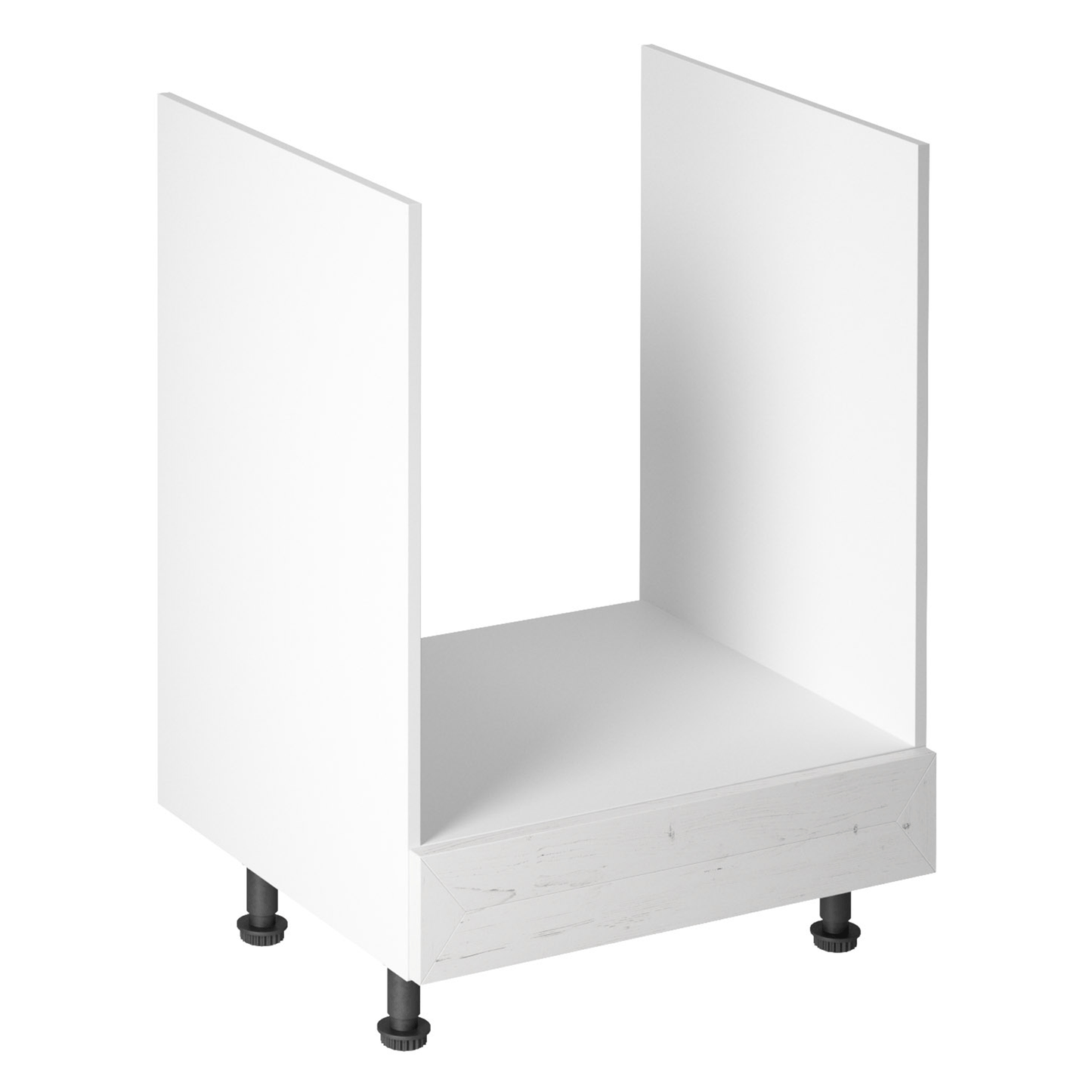 Dulăpior inferior pentru aparate electrocasnice încorporate D60ZK, alb, PROVENCE