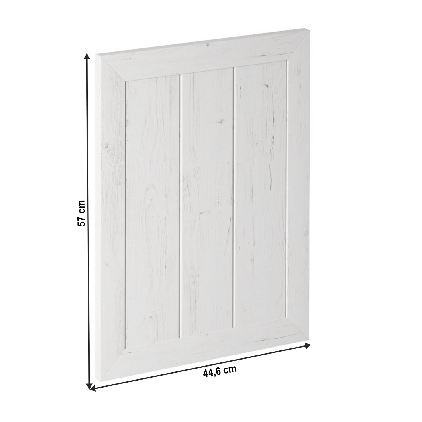 Uşă pentru maşină de spălat vase, pin Andersen, 44,6x57, PROVENCE