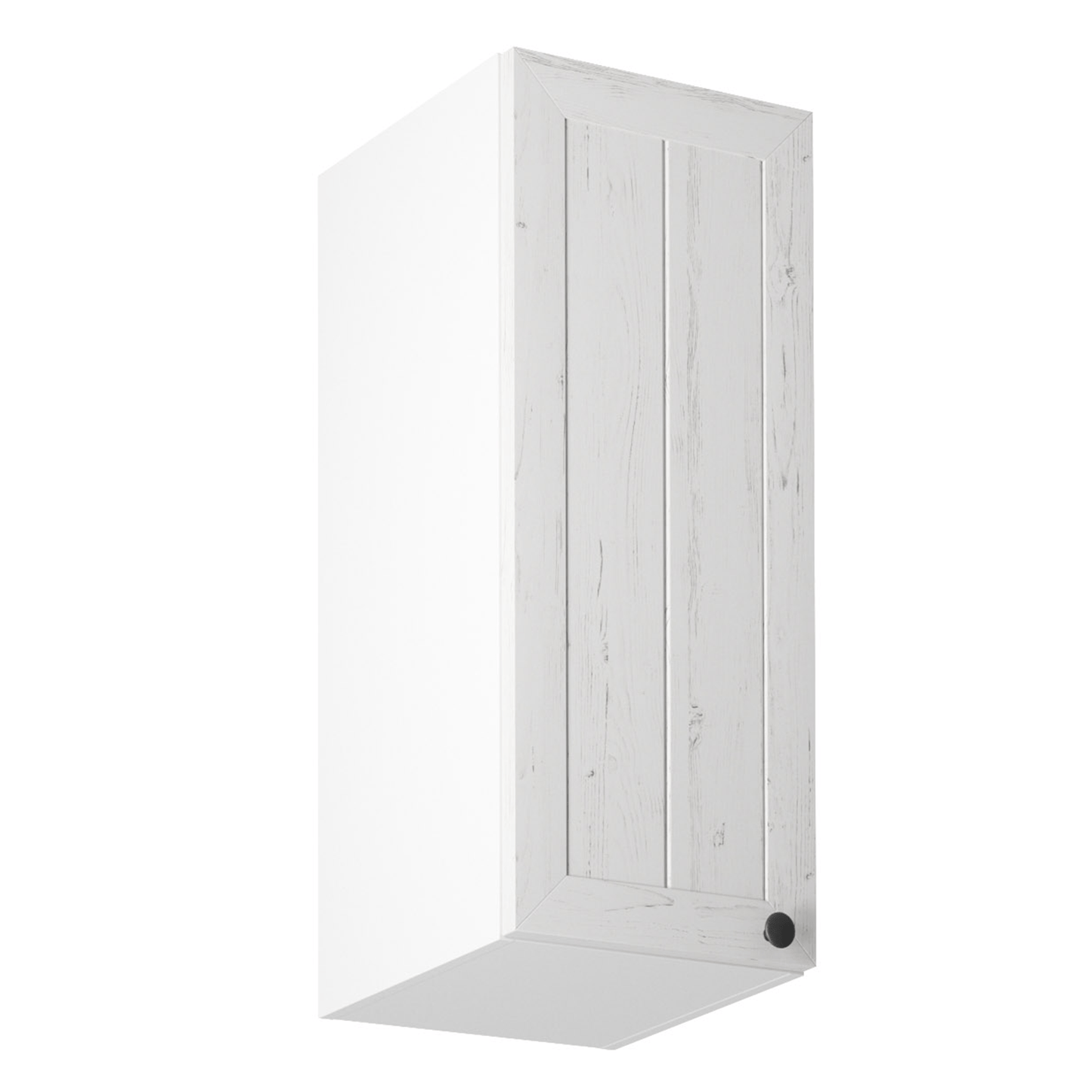 Dulap superior G30, model stânga, alb/pin Andersen, PROVENCE