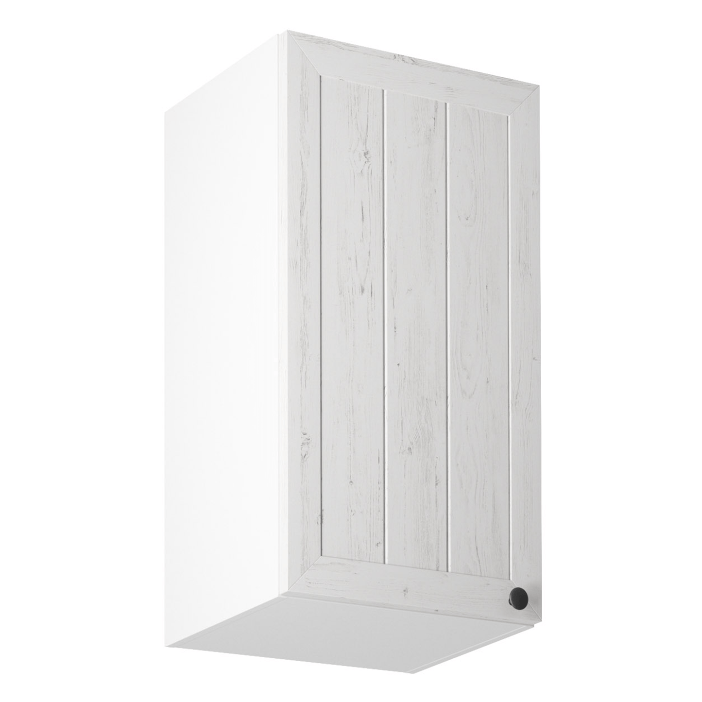 Dulap superior G40, model stânga, alb/pin Andersen, PROVENCE