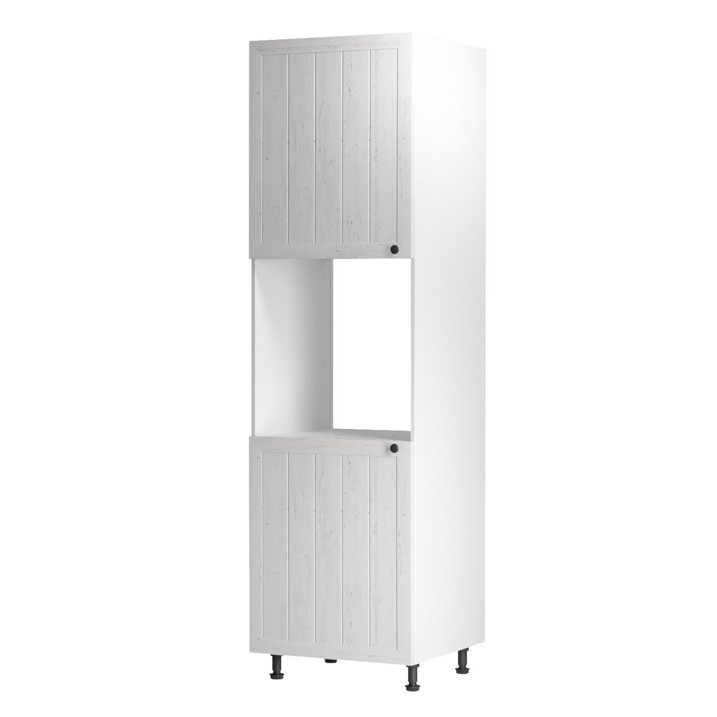 Dulap pentru alimente D60P, alb/pin Andersen, stânga, PROVENCE