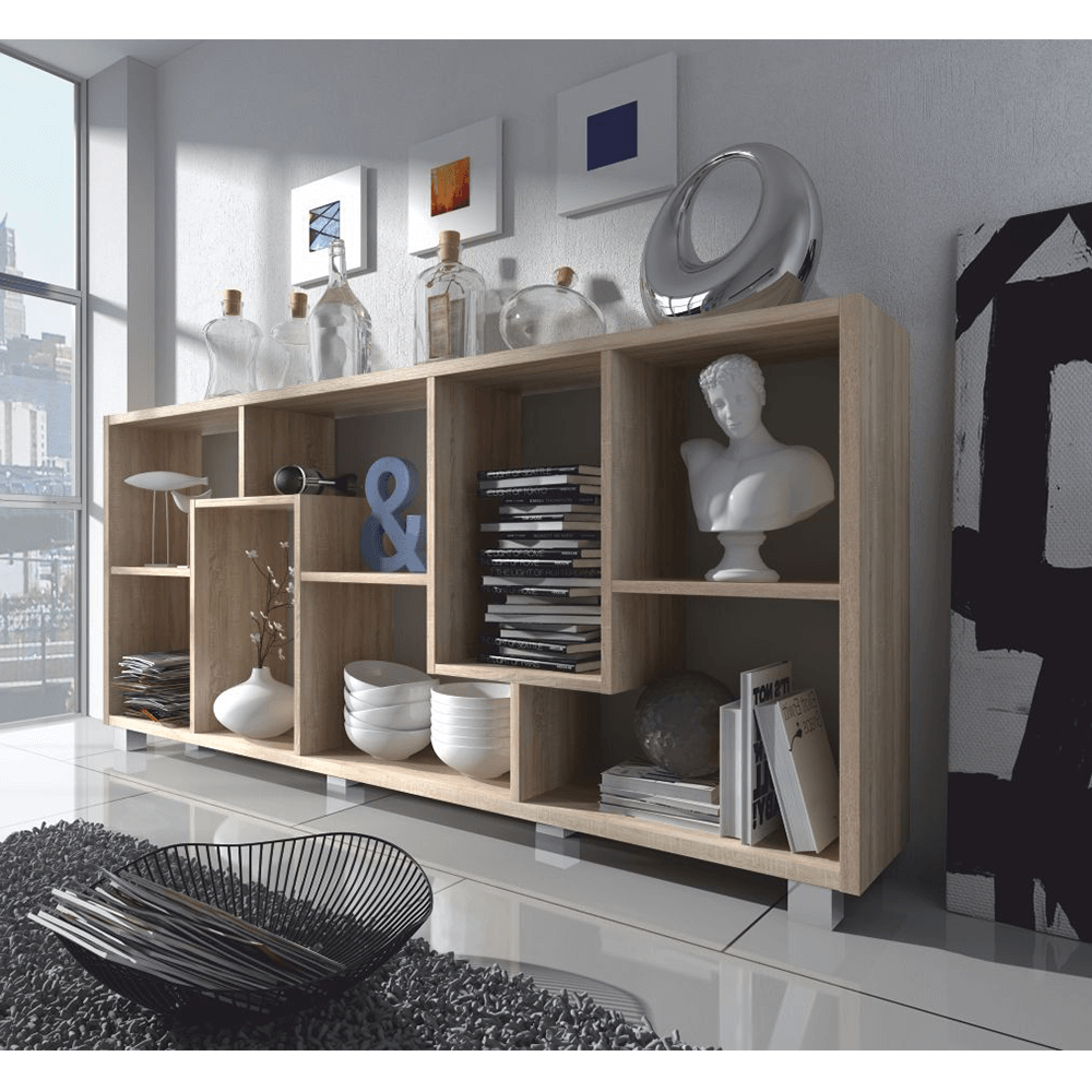 Etajeră, stejar sonoma, ADEN