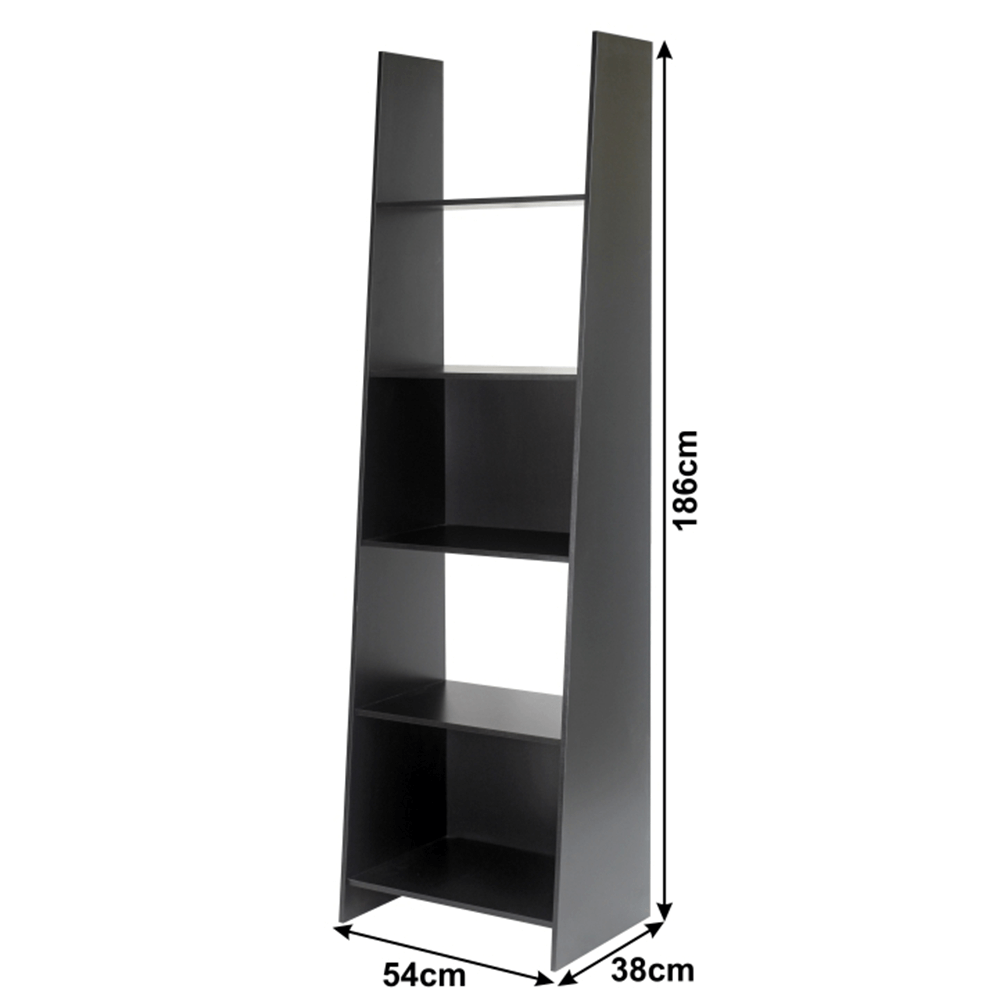 Etajeră, negru, DEKATO