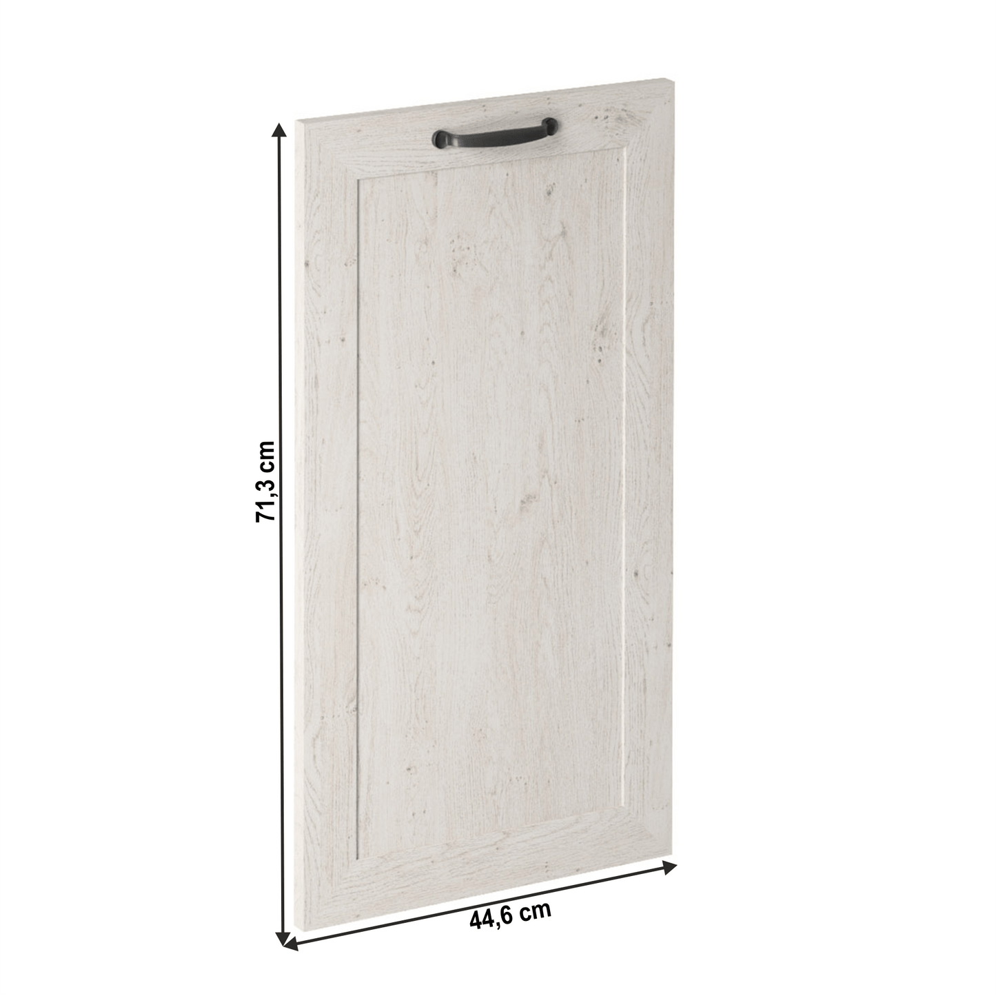 Uşă pentru maşina de spălat vase, 44,6x71,3, pin nordic, ROYAL