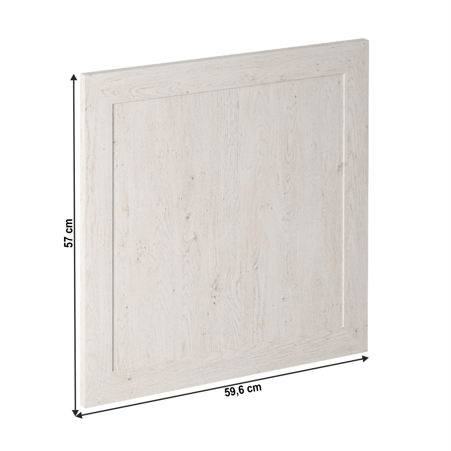 Uşă pentru maşina de spălat vase, 59,6x57, pin nordic, ROYAL