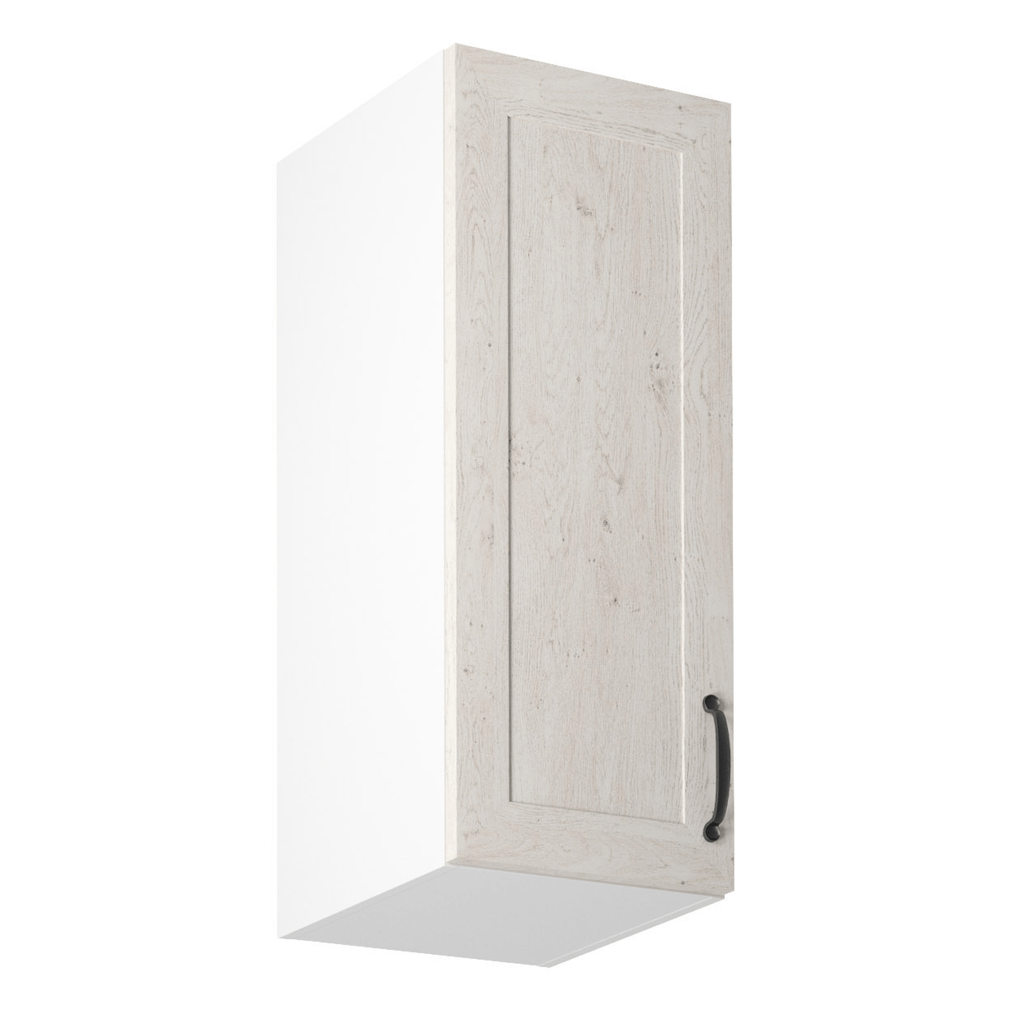 Dulap superior, alb/pin nordic, deschidere stânga, ROYAL G30