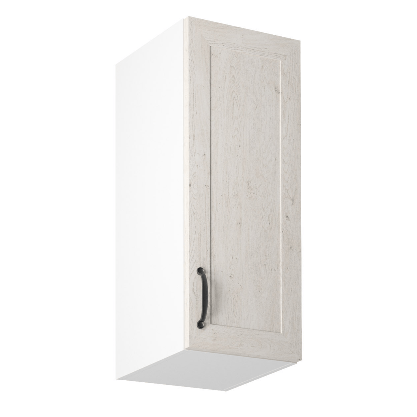 Dulap superior, alb/pin nordic, deschidere dreapta, ROYAL G30