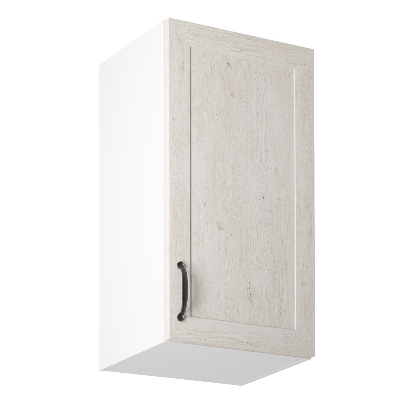 Dulap superior, alb/pin nordic, deschidere dreapta, ROYAL G40