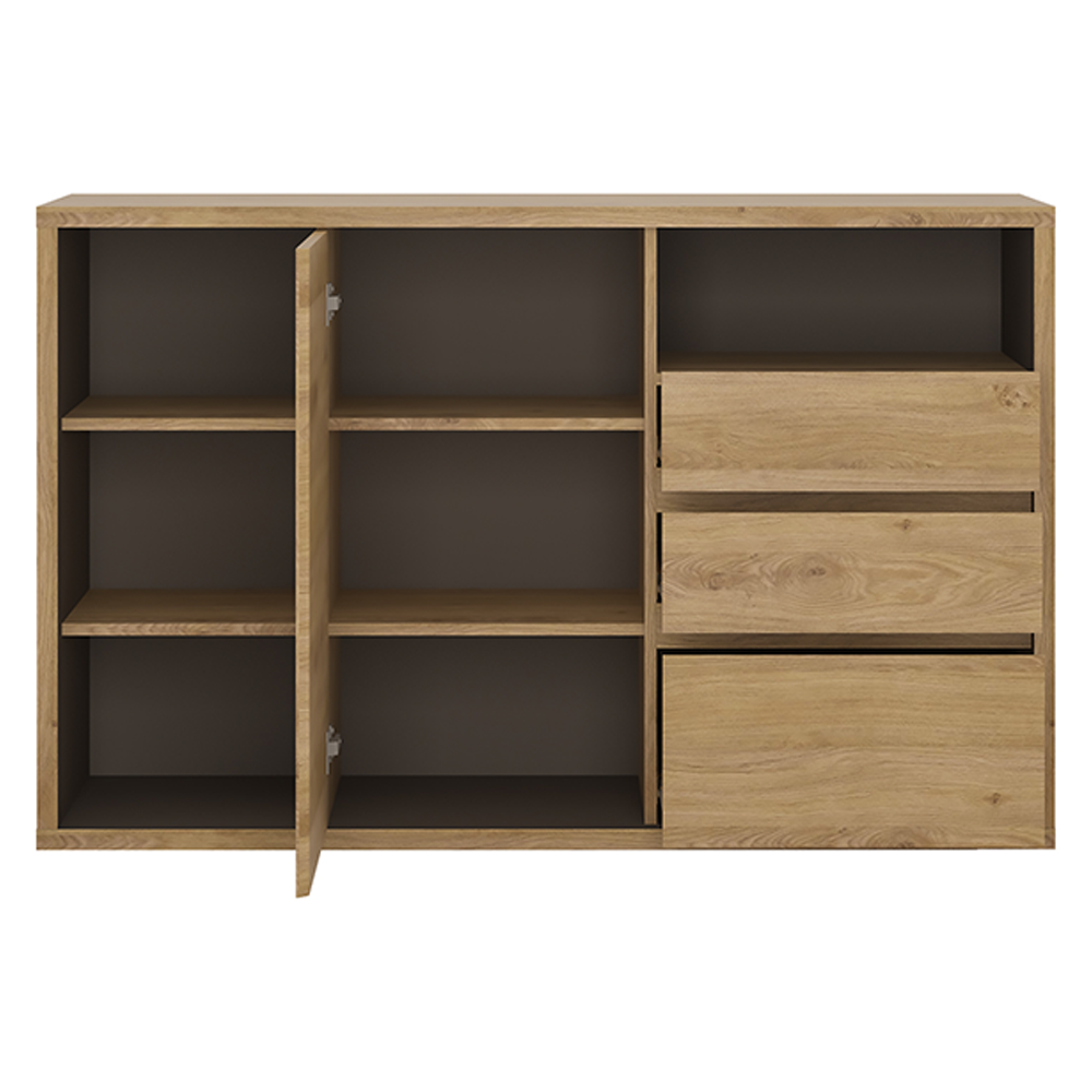 Comodă, stejar shetland, SHELDON TIP 43