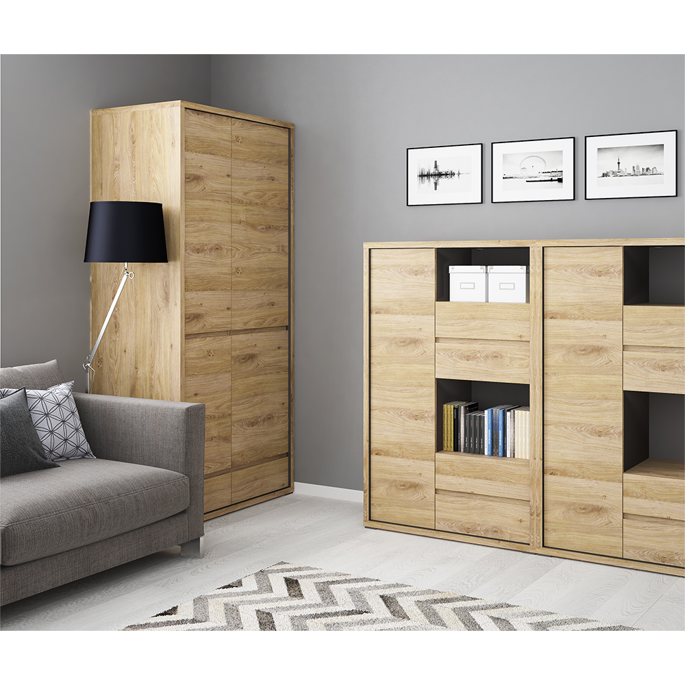 Comodă, stejar shetland, SHELDON TIP 42