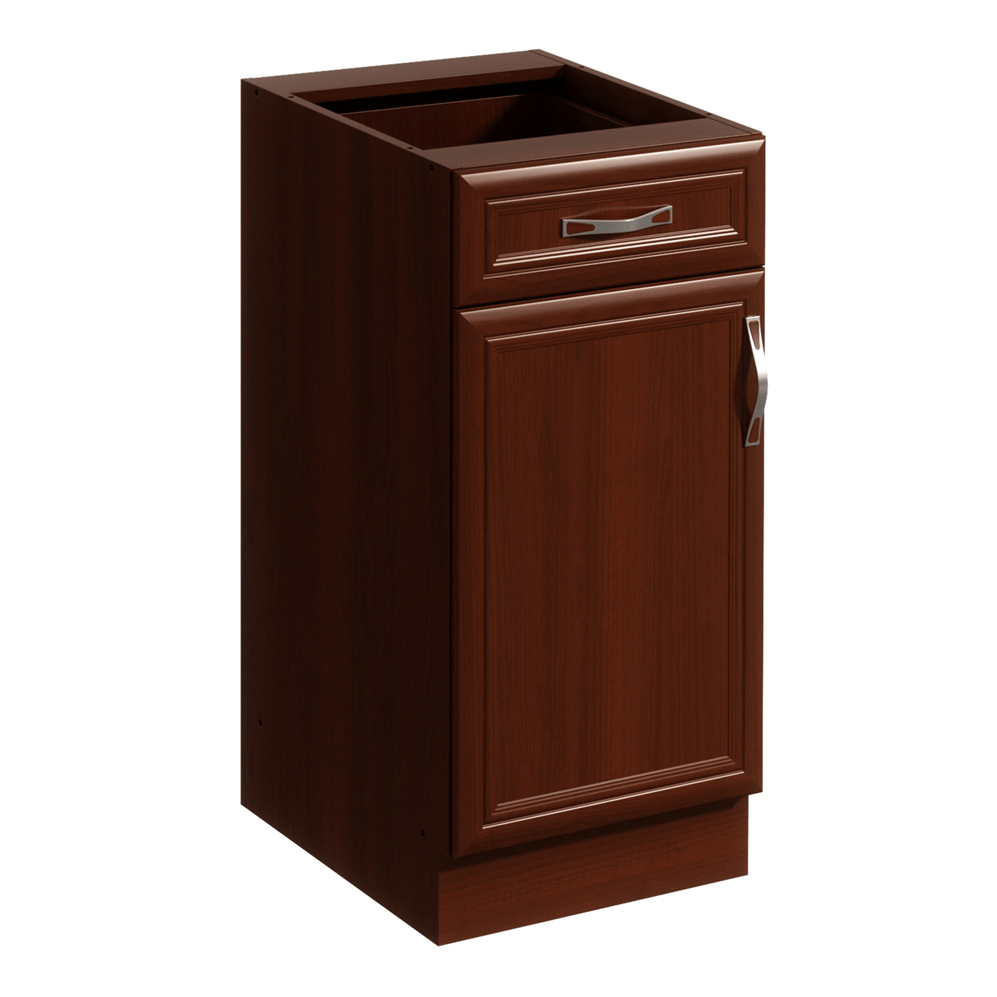 Dulap inferior D40S1 cu 1 sertar, model stânga, nuc Milano, SICILIA