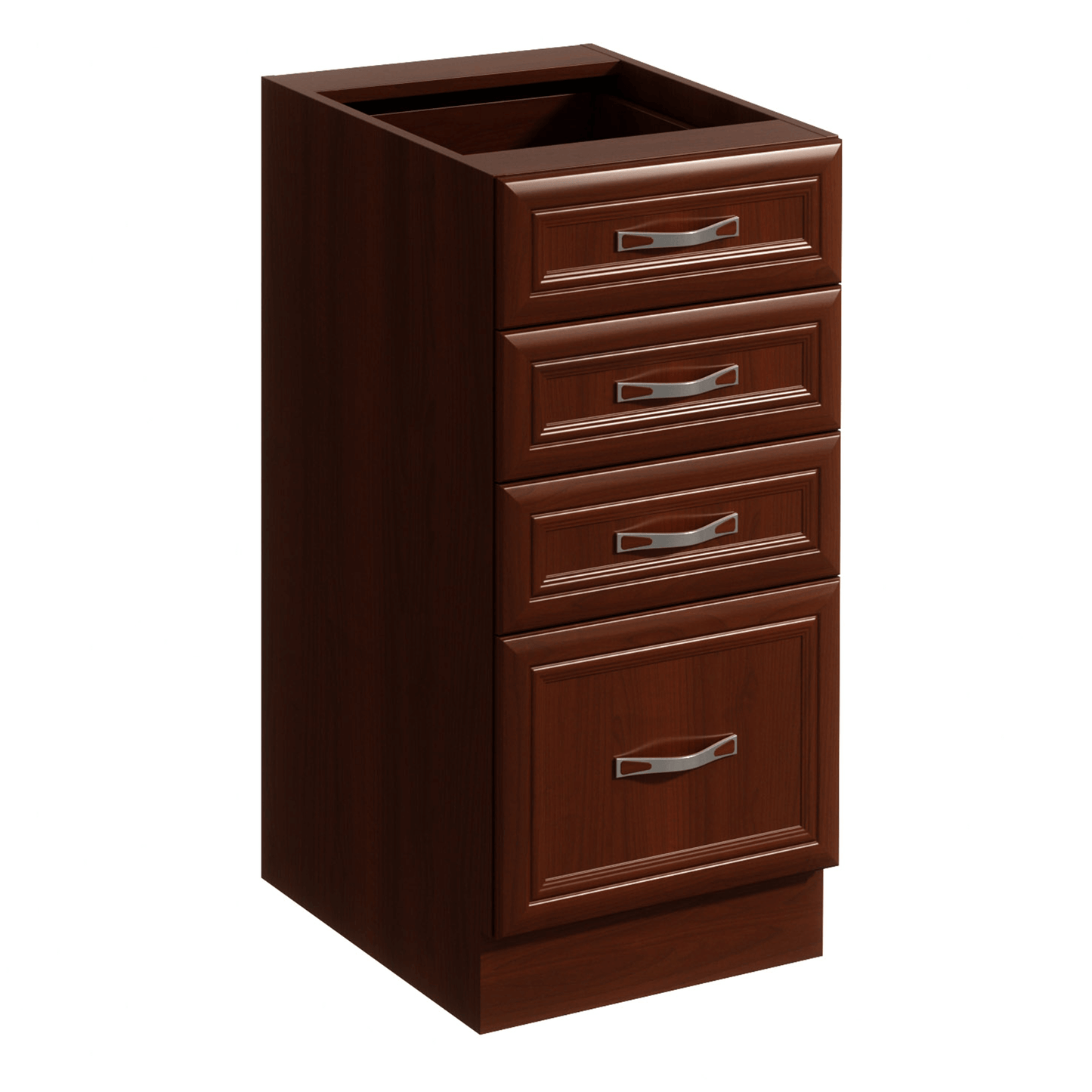 Dulap inferior D40S4 cu 4 sertare, nuc Milano, SICILIA