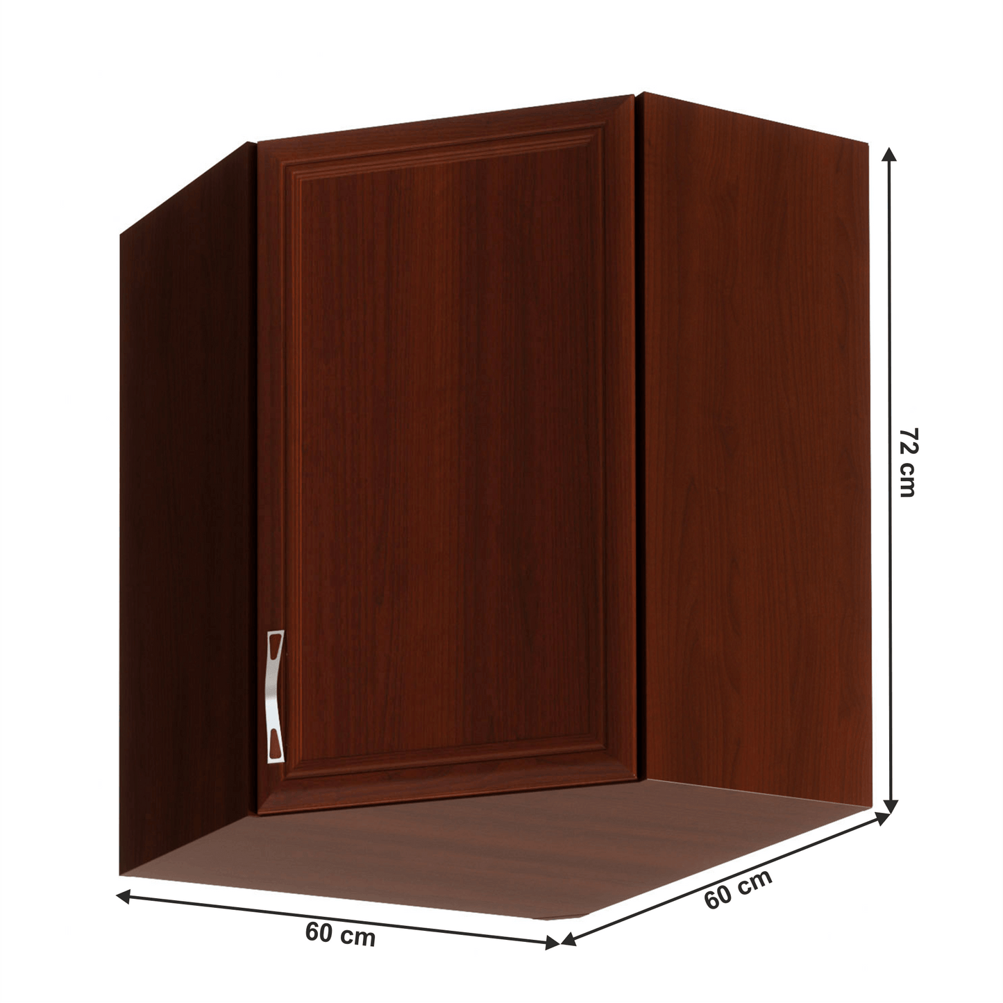 Dulap superior de colţ G60N, nuc Milano, SICILIA