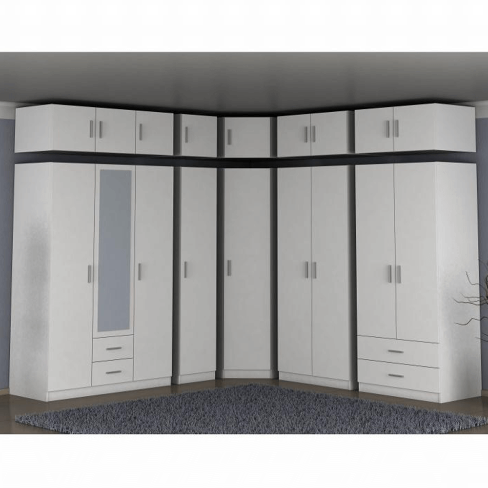 Dulap superior, pal melaminat, alb, INVITA Tip 7