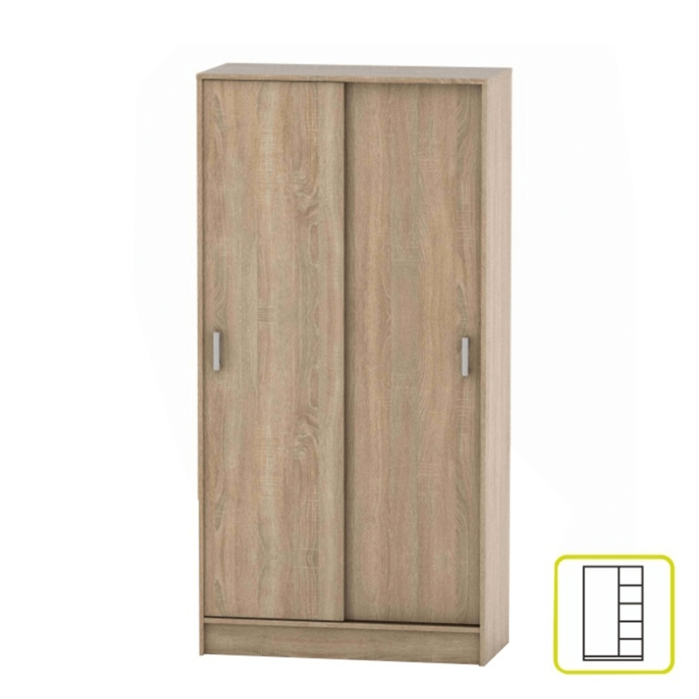 Dulap, stejar sonoma, BETTY 4 BE04-003-00