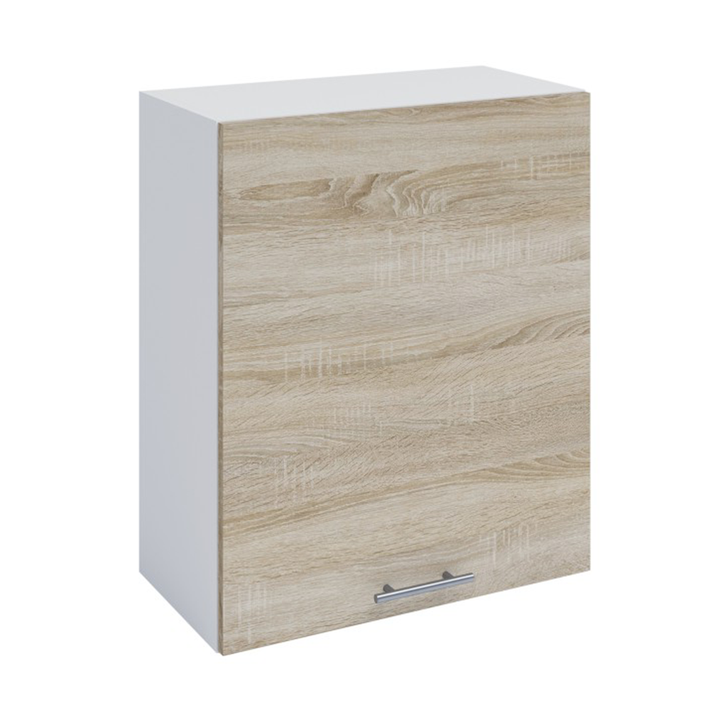 Dulap superior, stejar sonoma/alb, FABIANA W - 60