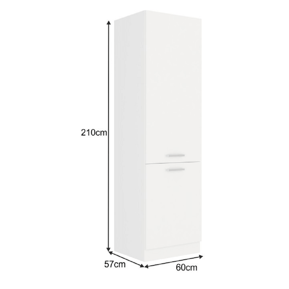 Dulap înalt, alb, SPLIT 60 DK-210 2F