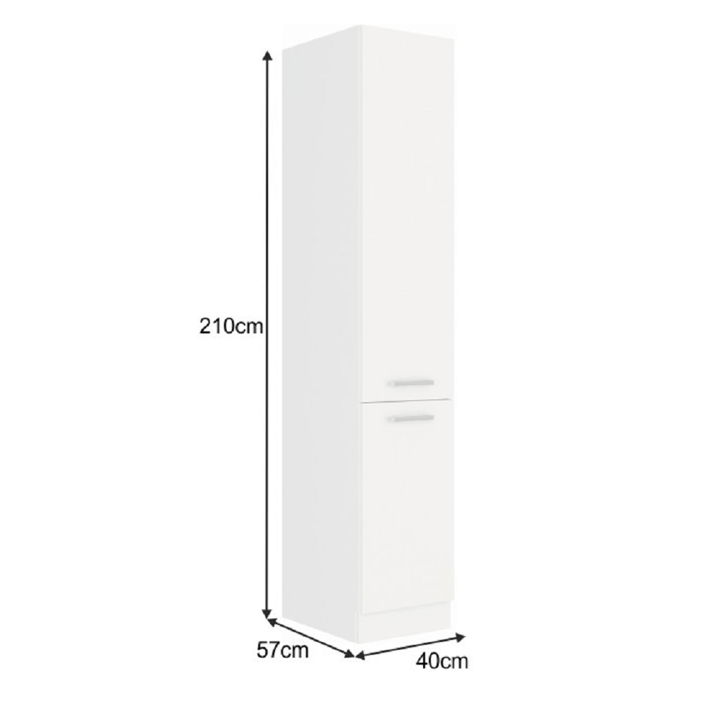 Dulap înalt, alb, SPLIT 40 DK-210 2F