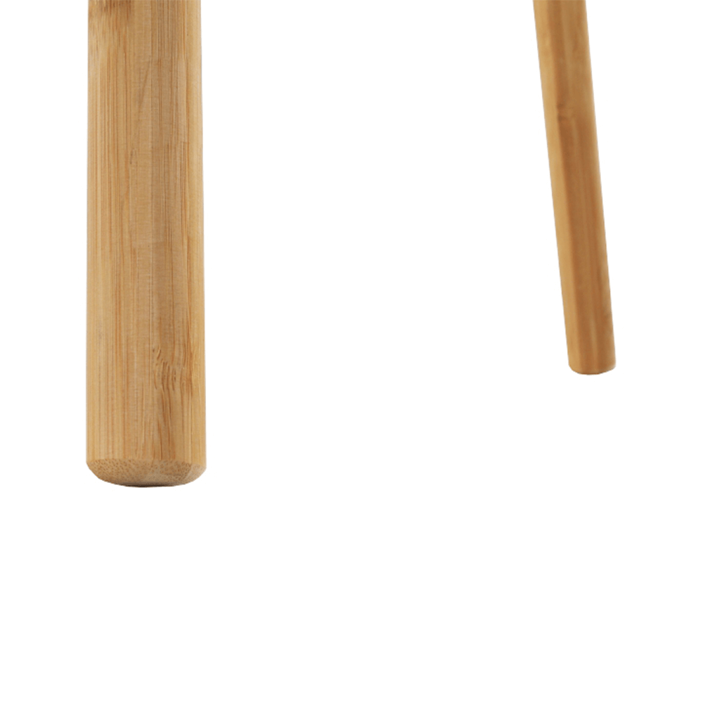 Set a două măsuţe de cafea, alb/natural, BISMAK