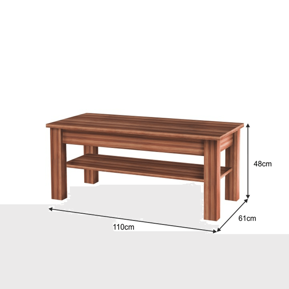 Măsuţă cafea CHERIS 9, prun