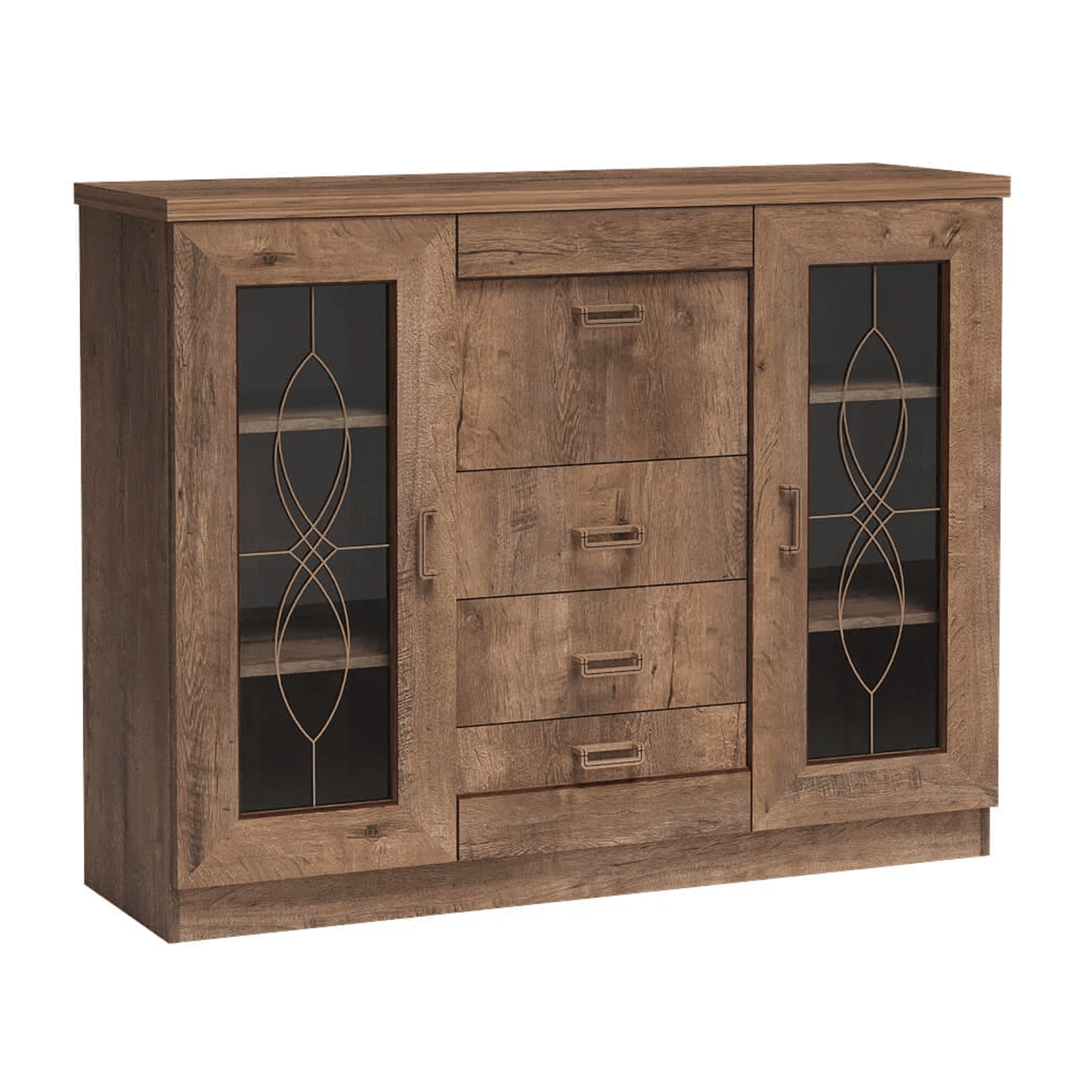 Comodă, stejar lefkas, TEDY TYP T14