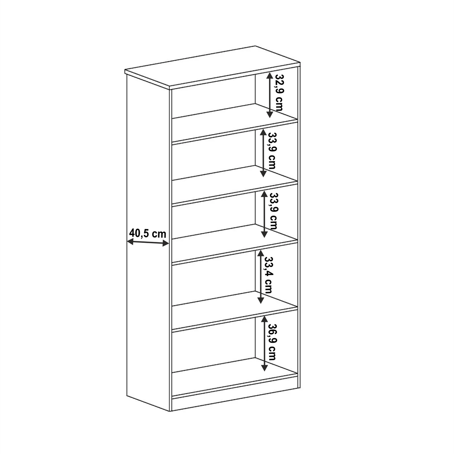 Vitrină, stejar lefkas, TEDY Typ T8