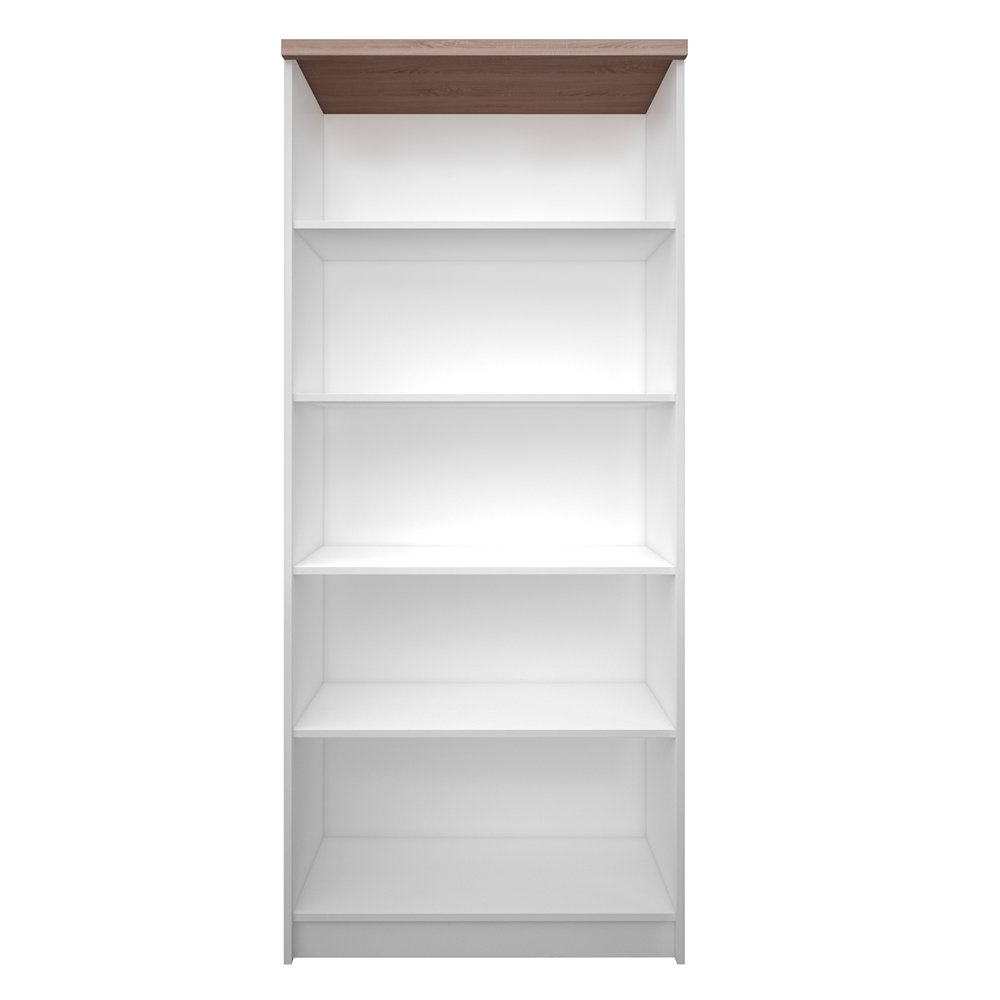 Etajeră înaltă, alb/stejar sonoma, TOPTY TYP 06