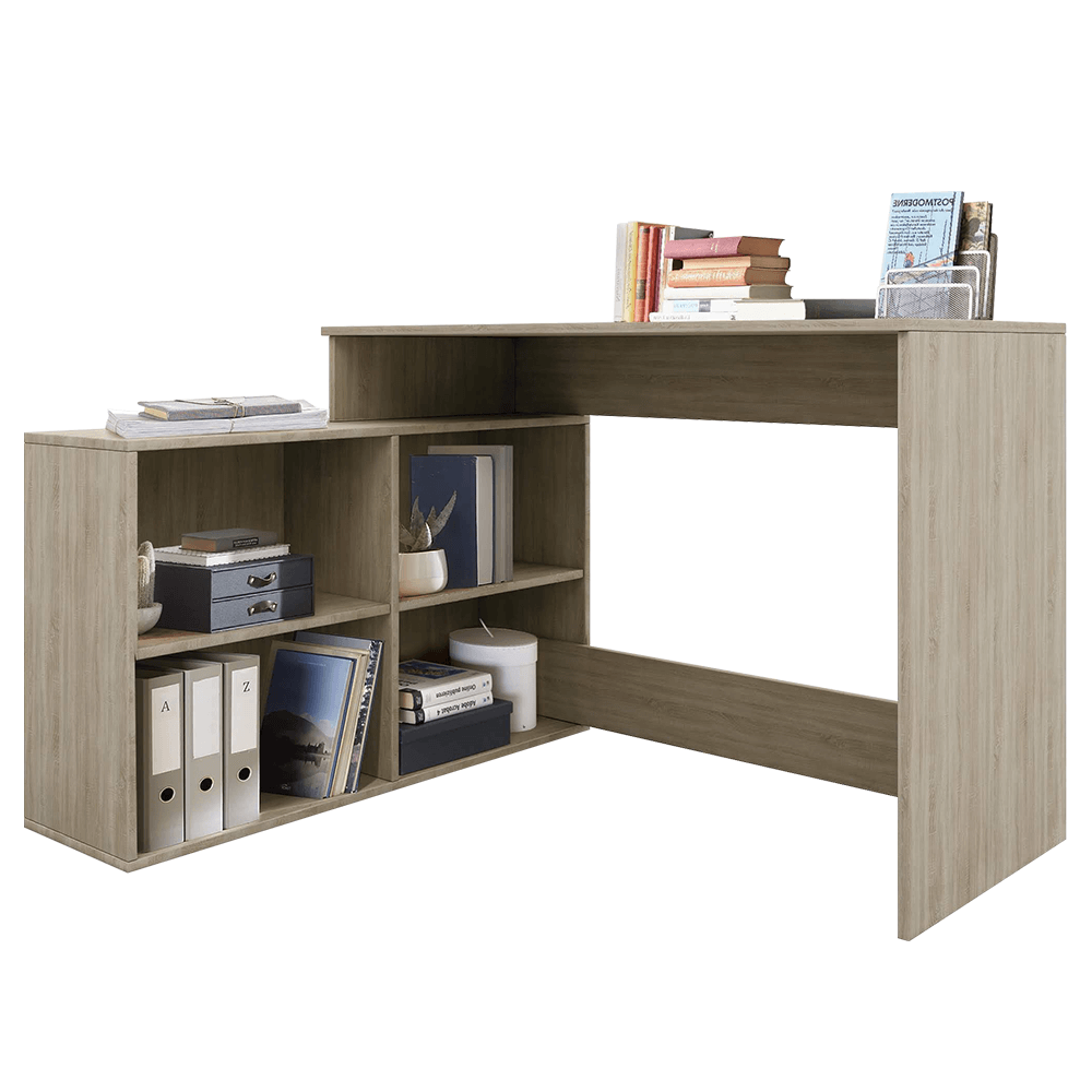 Birou PC, stejar sonoma, universal, KORNER NEW