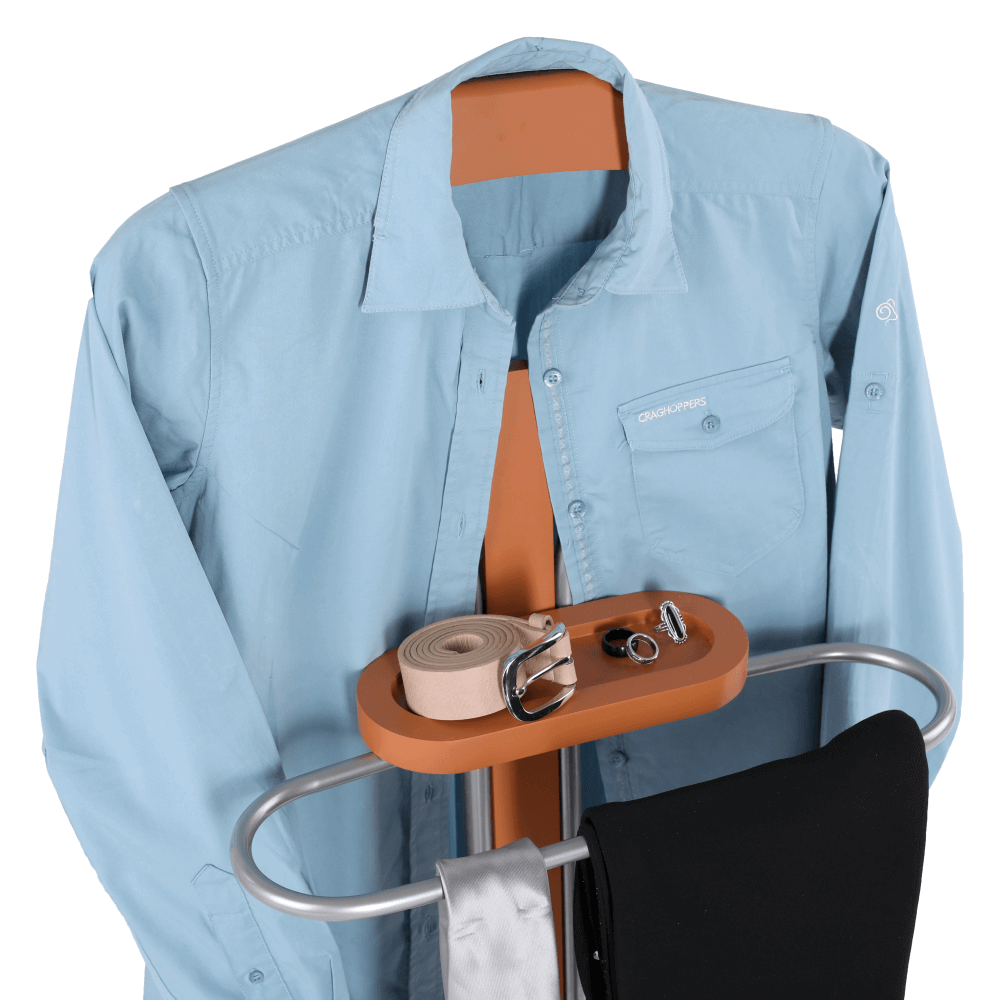 Cuier servitorul surd, fag/argintiu, LUKE