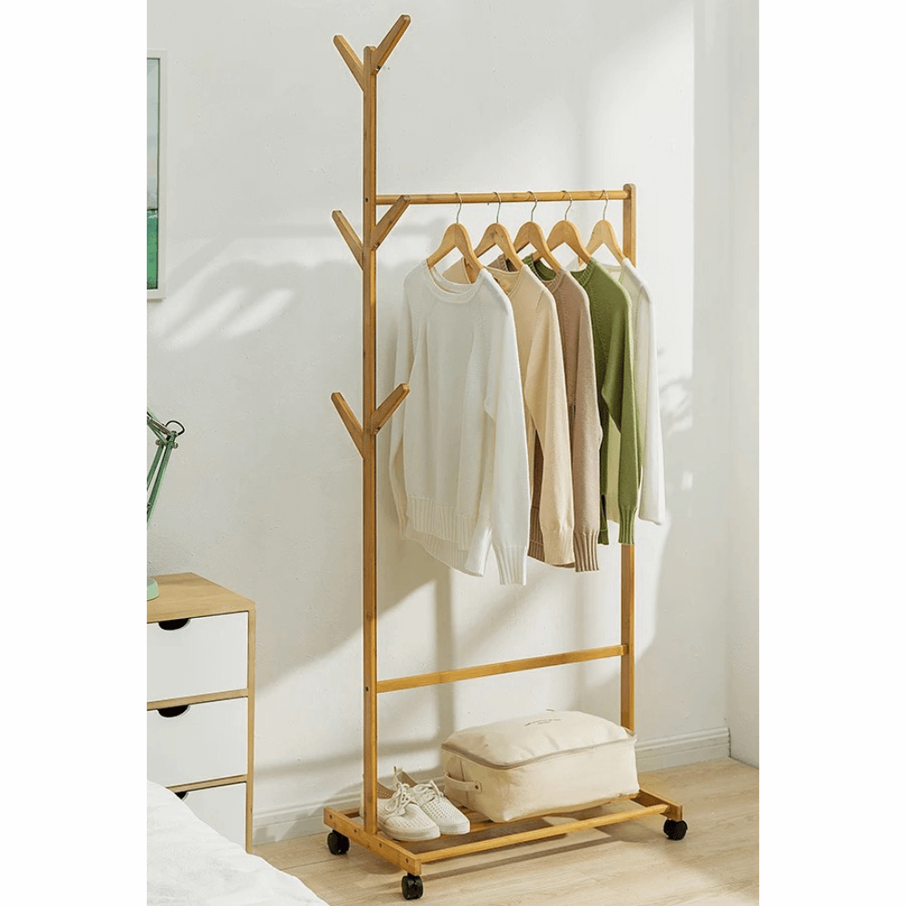 Stander haine, bambus, lăţime 60 cm, VIKIR TYP 2