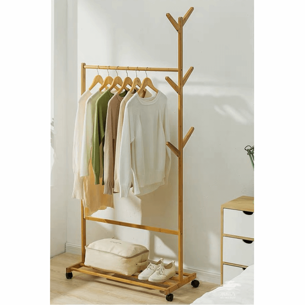 Stander haine, bambus, lăţime 60 cm, VIKIR TYP 2