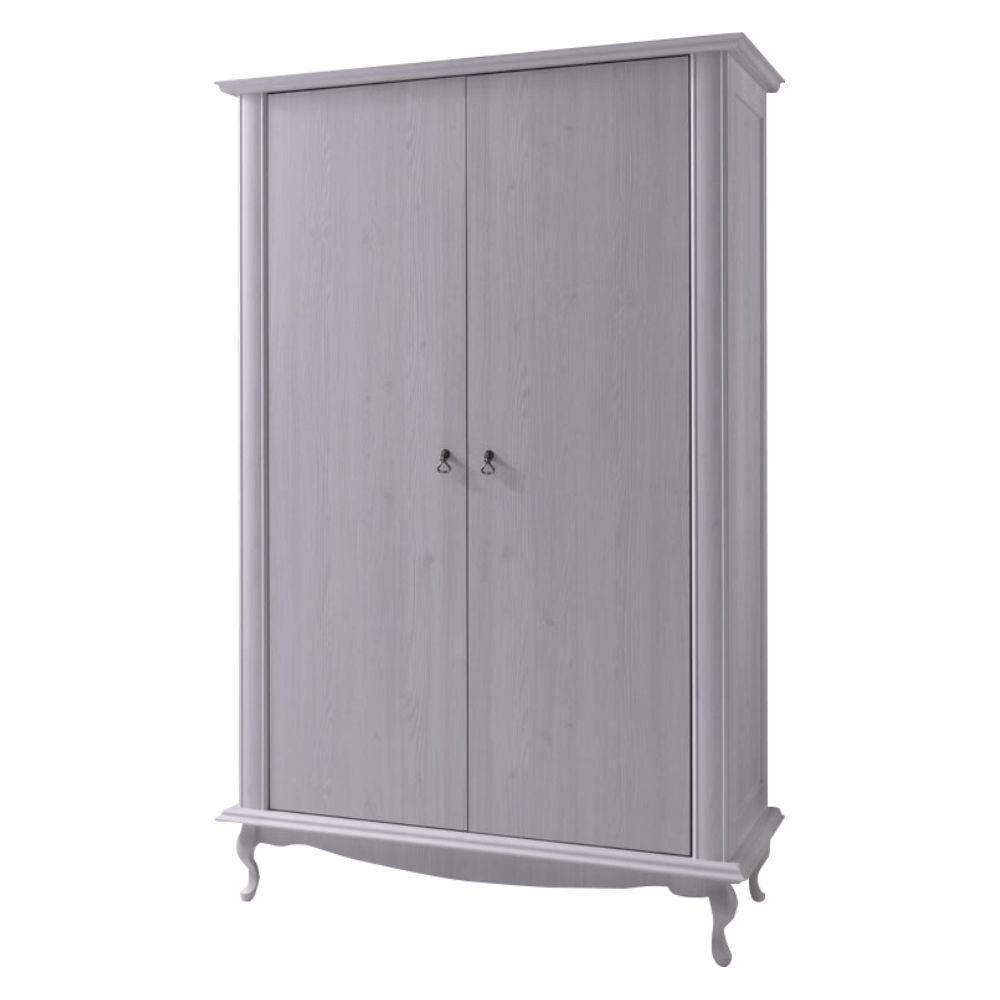 Dulap cu spaţiu pt. umeraşe DA1, pin alb, VILAR