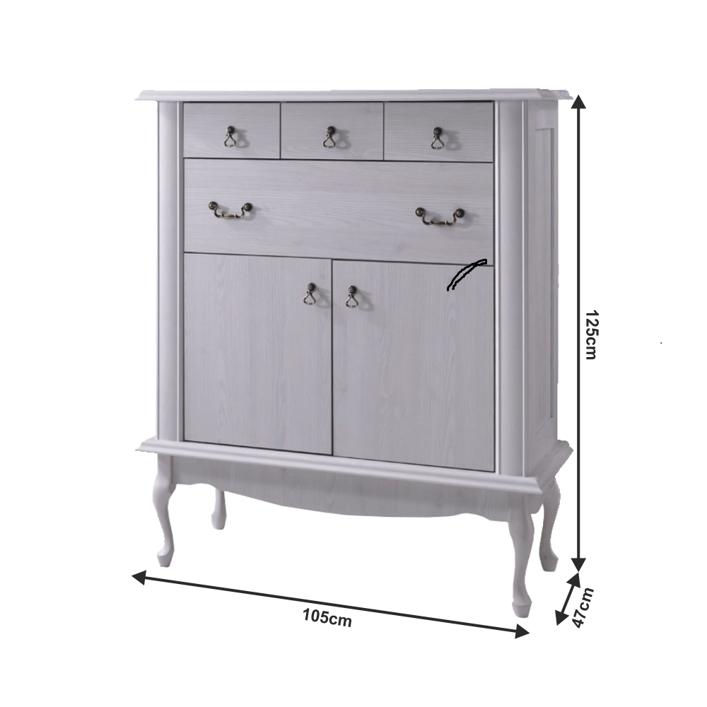 Scrin DA10, pin alb, VILAR