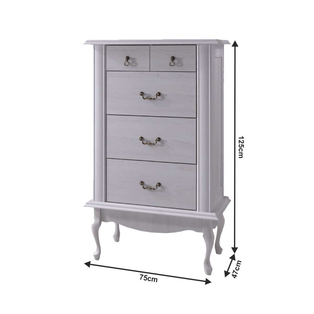 Scrin DA12, pin alb, VILAR