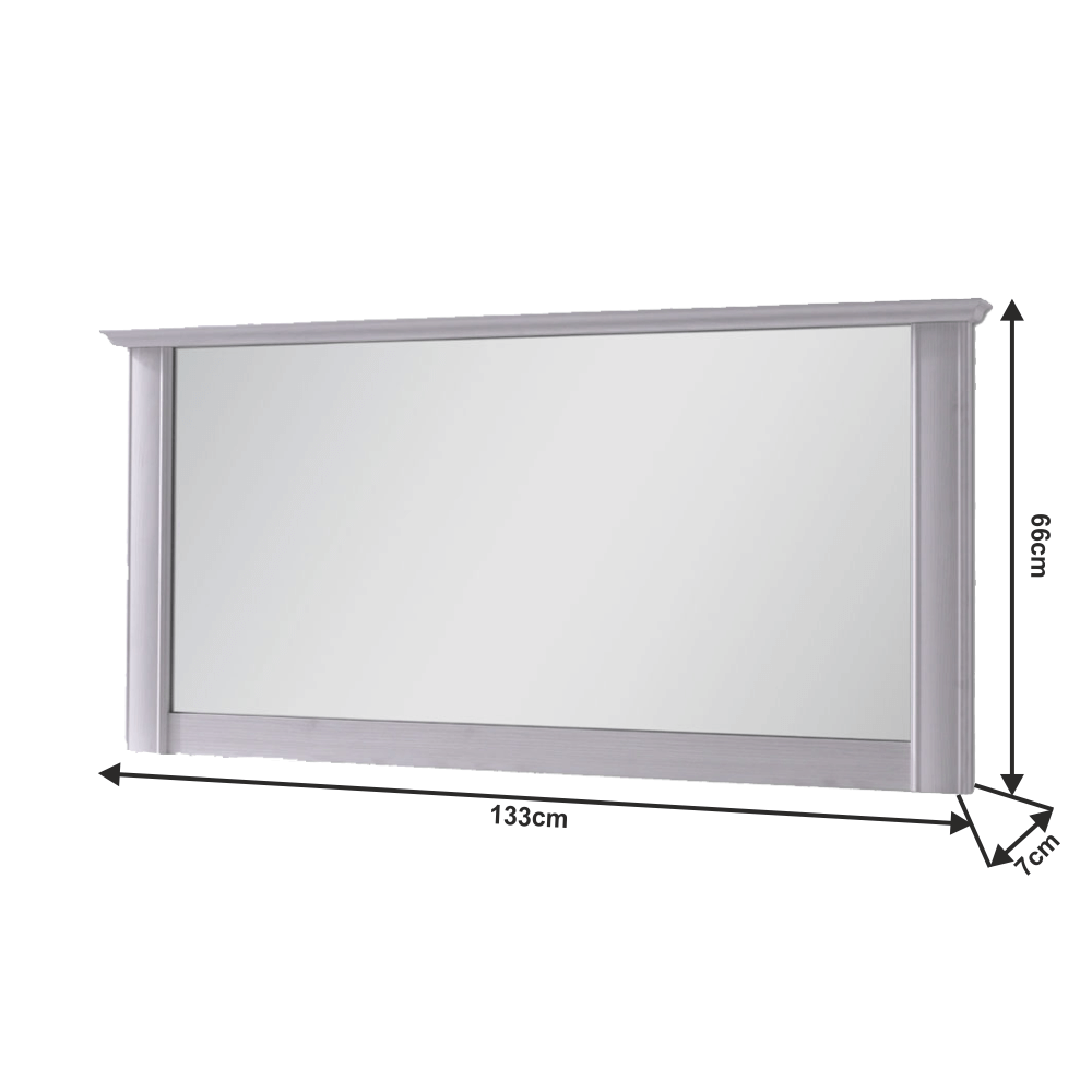 Oglindă DA22, pin alb, VILAR