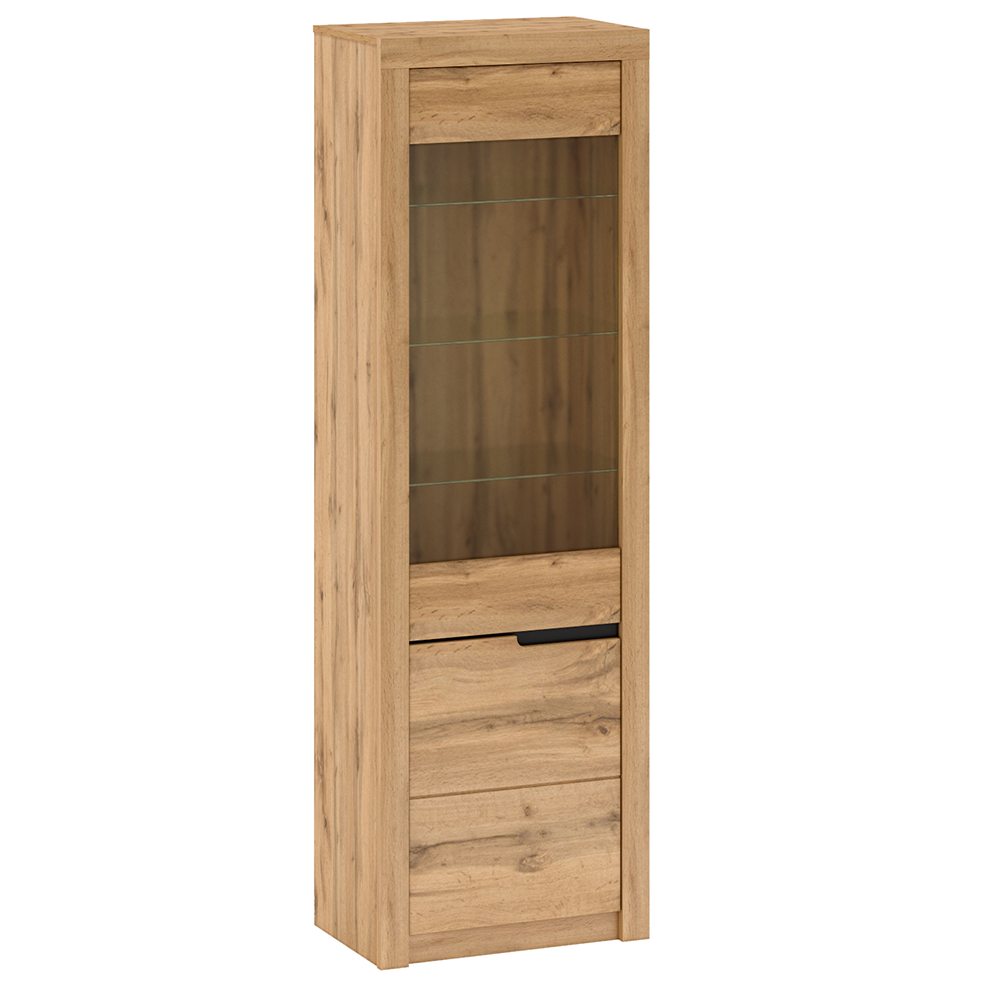 Vitrină A1, stejar wotan, stânga, TORONTA